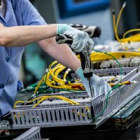 配線・組立画像